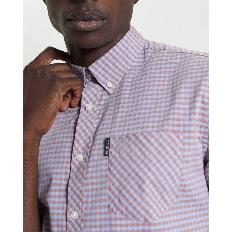Ben Sherman Signature Gingham Short Sleeve Shirt image number 2